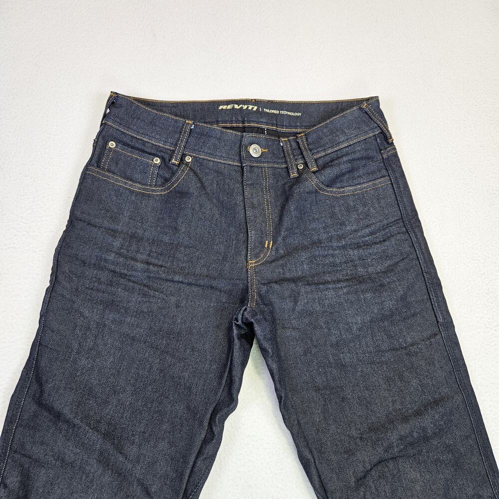 REV'IT Lombard 2 Motorcycle Jeans Mens 32 Cordura Blue Denim Biker Riding Casual - Picture 4 of 16
